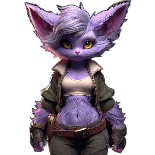 staff, jacket, animal, creature transparent PNG cut-out