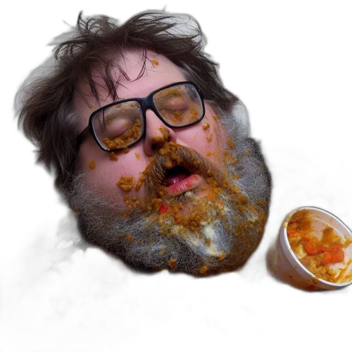 food, face, creature, mask transparent PNG cut-out