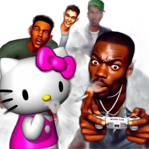 concept art, pixel art, cartoon, comic book art transparent PNG cut-out