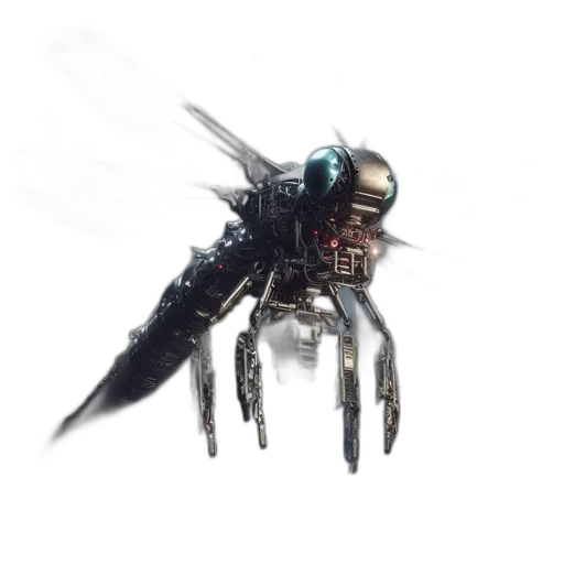robot, weapon, creature, dragon transparent PNG cut-out