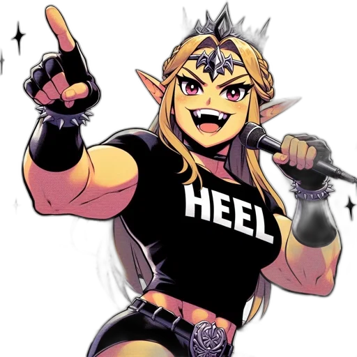 staff, weapon, crown, cartoon transparent PNG cut-out