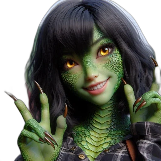 creature, mask, face, fantasy art transparent PNG cut-out