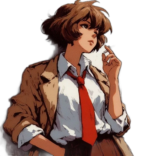 jacket, staff, face, umbrella transparent PNG cut-out