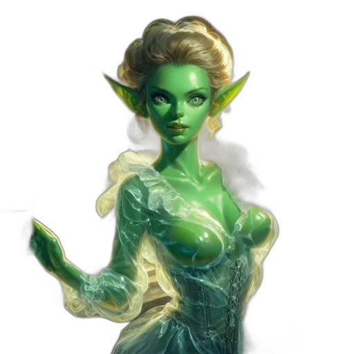 dress, fantasy art, concept art, pixel art transparent PNG cut-out
