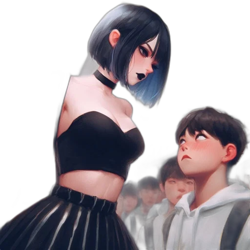 dress, jacket, robot, creature transparent PNG cut-out