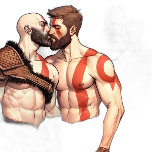 concept art, comic book art, fantasy art, watercolor transparent PNG cut-out