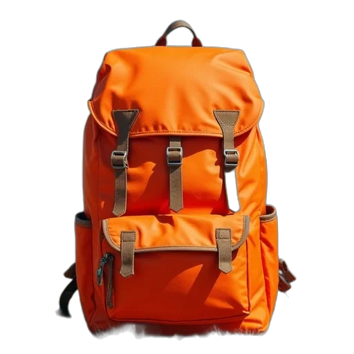 jacket, weapon, 3d render, bag transparent PNG cut-out