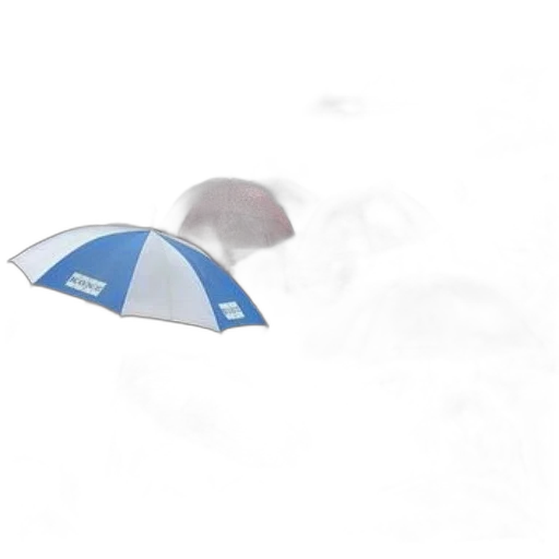 umbrella, hat, staff, photorealistic transparent PNG cut-out