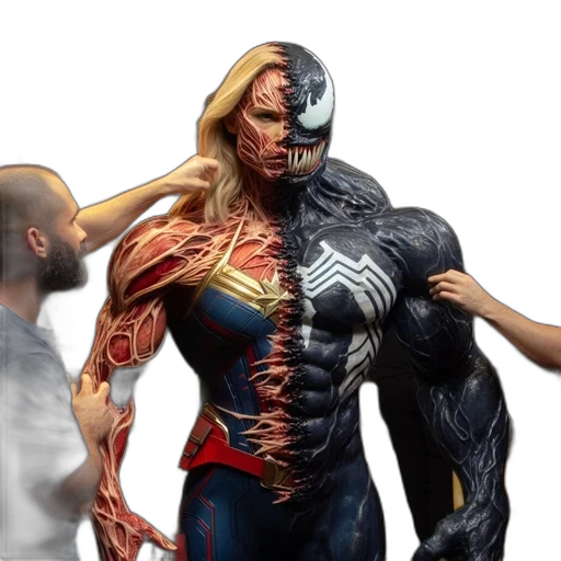 concept art, comic book art, 3d render, photorealistic transparent PNG cut-out