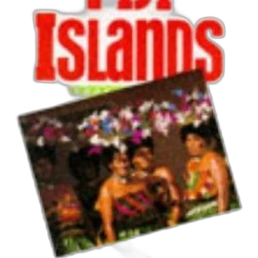 image, poster, fiji, islands transparent PNG cut-out