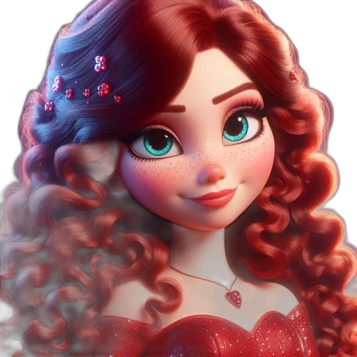 dress, crown, face, jewelry transparent PNG cut-out