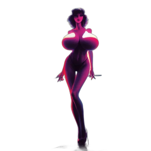 dress, creature, staff, concept art transparent PNG cut-out