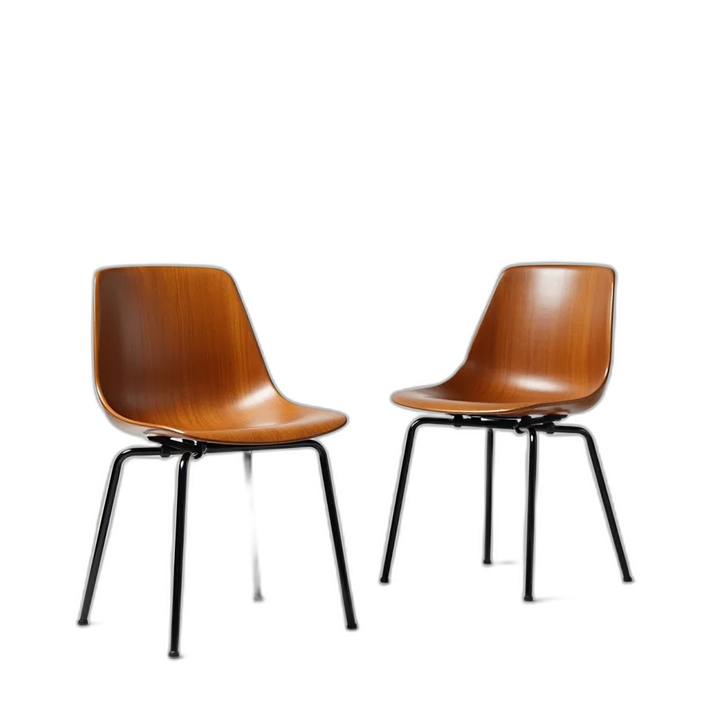 furniture, 3d render, photorealistic, pair transparent PNG cut-out