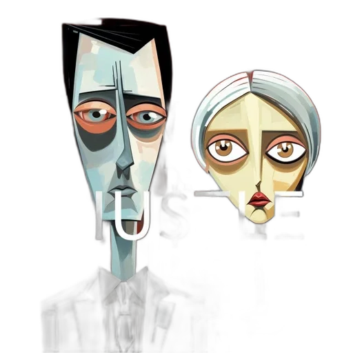 mask, face, robot, concept art transparent PNG cut-out
