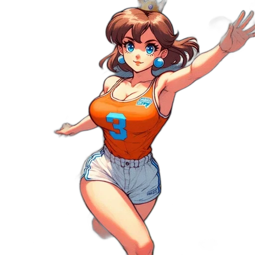 dress, robot, staff, anime transparent PNG cut-out