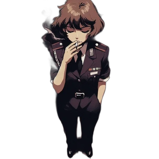 staff, jacket, mask, weapon transparent PNG cut-out