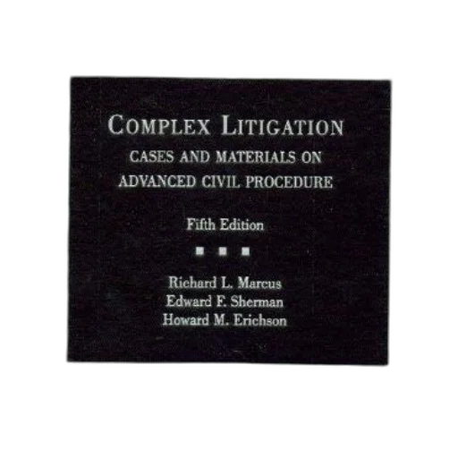 book, titled, complex, litigation transparent PNG cut-out