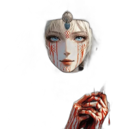 mask, face, crown, jewelry transparent PNG cut-out