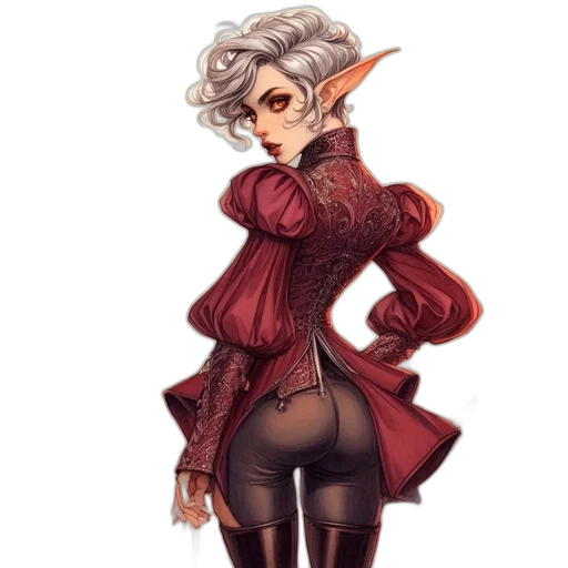 staff, jacket, fantasy art, concept art transparent PNG cut-out