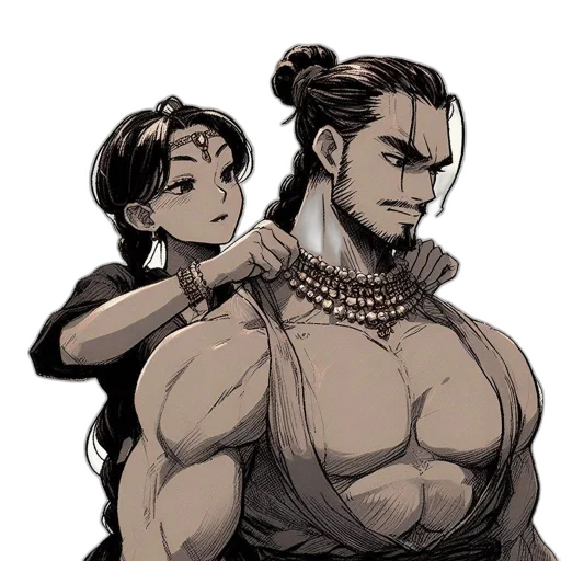 crown, jewelry, hair, staff transparent PNG cut-out