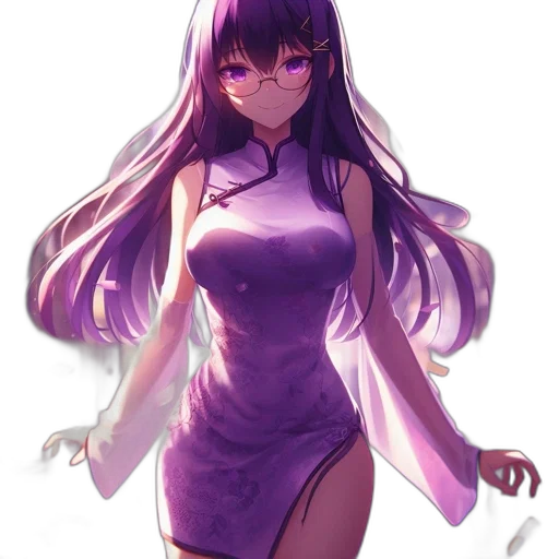 dress, staff, creature, robot transparent PNG cut-out
