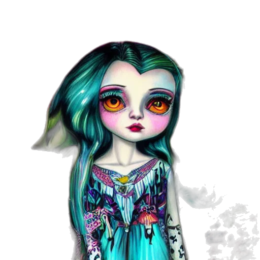 fantasy art, concept art, cartoon, pixel art transparent PNG cut-out