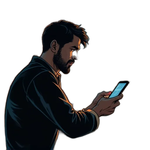 jacket, staff, comic book art, concept art transparent PNG cut-out