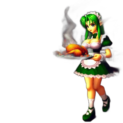 food, staff, dress, weapon transparent PNG cut-out