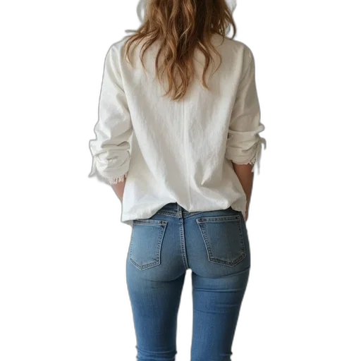 jacket, jewelry, dress, staff transparent PNG cut-out