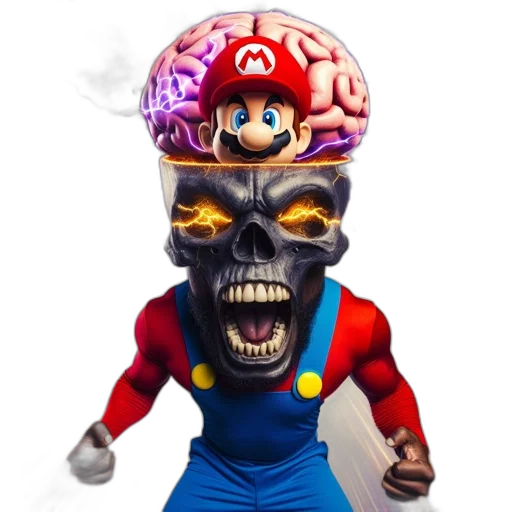 mask, face, creature, concept art transparent PNG cut-out