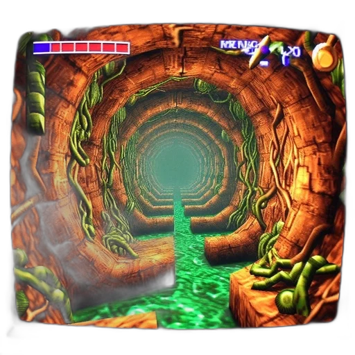 concept art, 3d render, outer space, tunnel-like transparent PNG cut-out