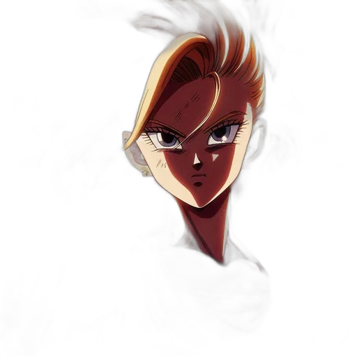 face, mask, staff, hair transparent PNG cut-out