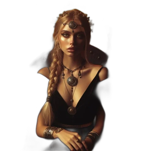 jewelry, dress, crown, face transparent PNG cut-out