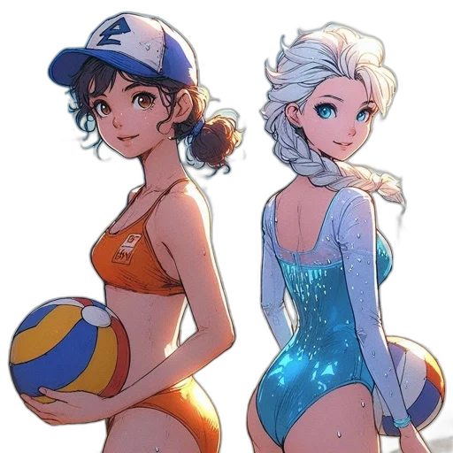 concept art, anime, pixel art, vaporwave transparent PNG cut-out