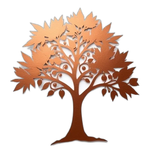 tree, crown, 3d render, concept art transparent PNG cut-out