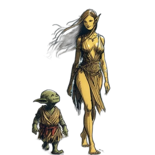 concept art, fantasy art, comic book art, pixel art transparent PNG cut-out