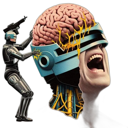 robot, mask, face, hat transparent PNG cut-out