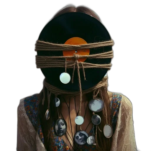 mask, jacket, hair, hat transparent PNG cut-out