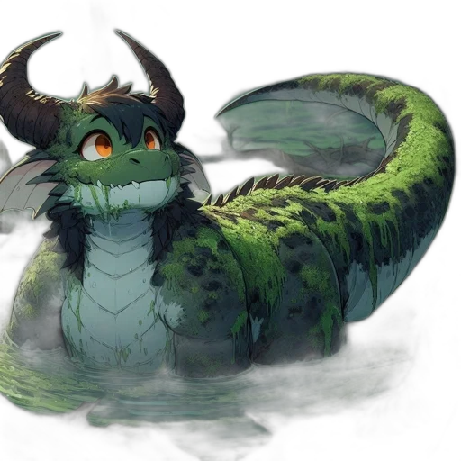 dragon, creature, animal, fantasy art transparent PNG cut-out