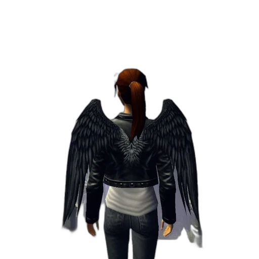 jacket, mask, 3d render, concept art transparent PNG cut-out