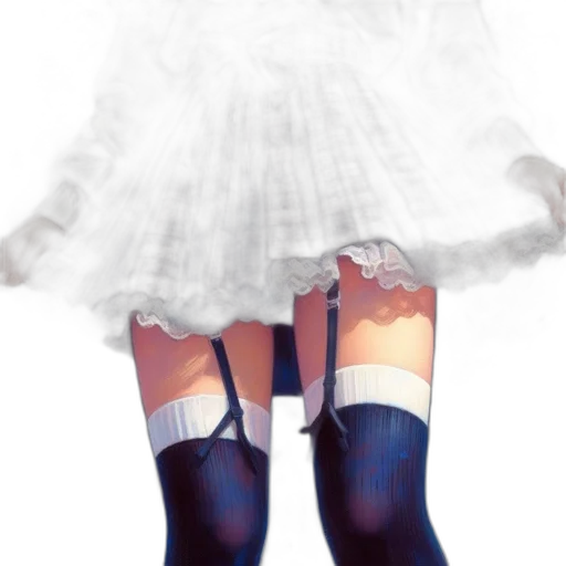 dress, shoes, robot, staff transparent PNG cut-out