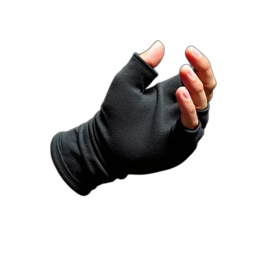 jacket, weapon, staff, mask transparent PNG cut-out