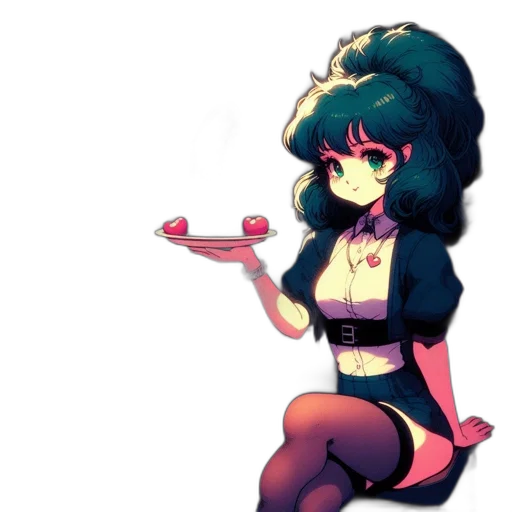 staff, weapon, flower, dress transparent PNG cut-out