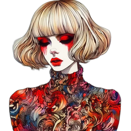 dress, mask, face, robot transparent PNG cut-out