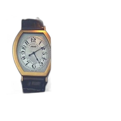 jewelry, 3d render, golden, watch transparent PNG cut-out
