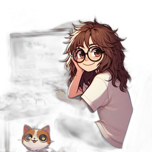 anime, watercolor, concept art, cartoon transparent PNG cut-out