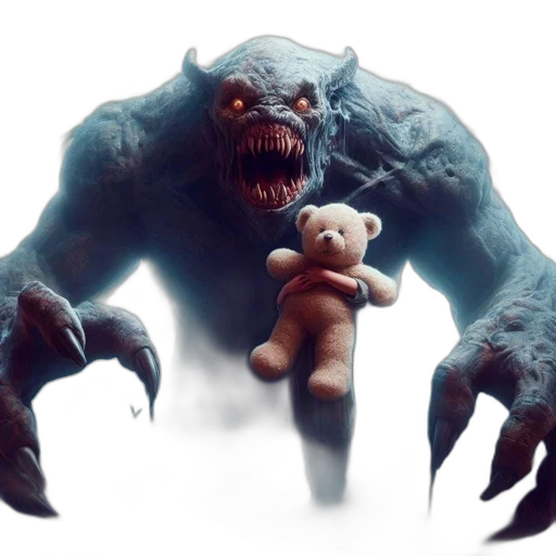 creature, animal, concept art, 3d render transparent PNG cut-out