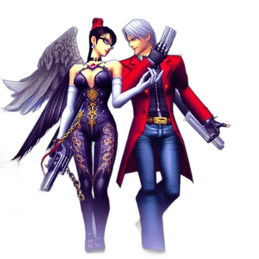 concept art, fantasy art, pixel art, comic book art transparent PNG cut-out
