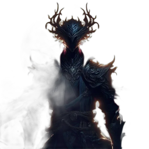 mask, dragon, crown, staff transparent PNG cut-out