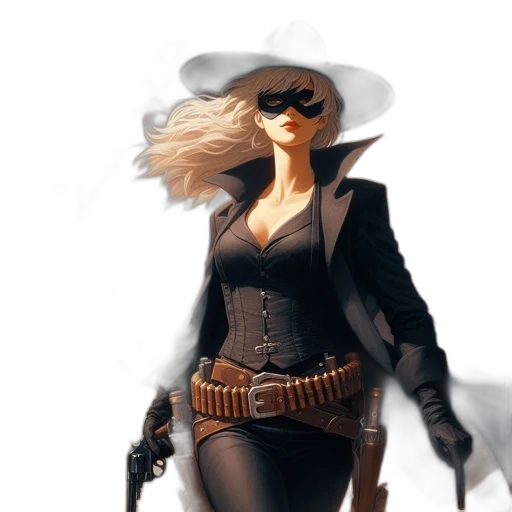 jacket, hat, weapon, concept art transparent PNG cut-out